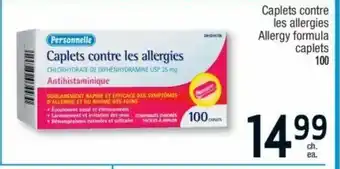 Jean Coutu Caplets contre les allergies offer