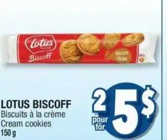 Jean Coutu Lotus biscoff offer