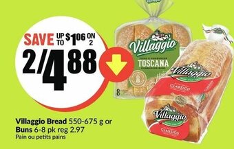 FreshCo Villaggio bread buns offer