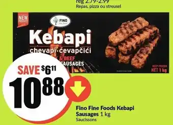 FreshCo Fino fine foods kepabi sausages offer