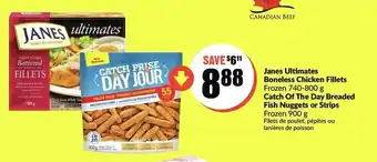 FreshCo Janes ultimates boneless chicken fillets offer