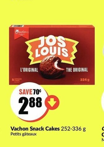 FreshCo Vachon snack cakes offer