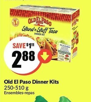 FreshCo Old el paso dinner kits offer