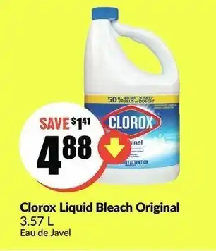 FreshCo Clorox liquid bleach original offer