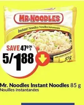 FreshCo Mr. noodles instant noodles offer