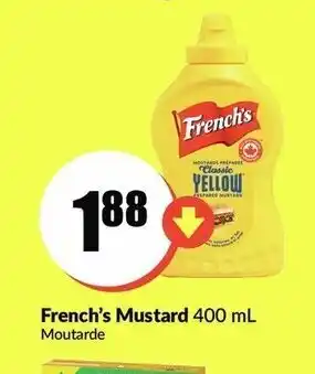 FreshCo French's mustard offer