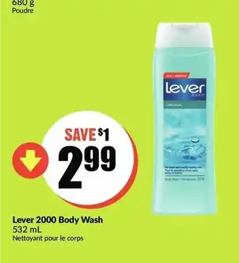 FreshCo Lever 2000 body wash offer