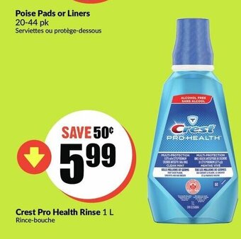 FreshCo Crest pro health rinse offer