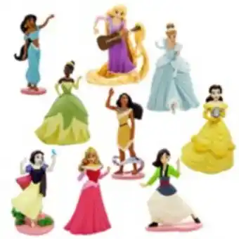 Disney princess deluxe figure play set
