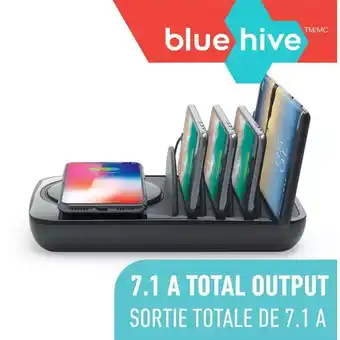 Canadian Tire Blue hive wireless charging dock offer