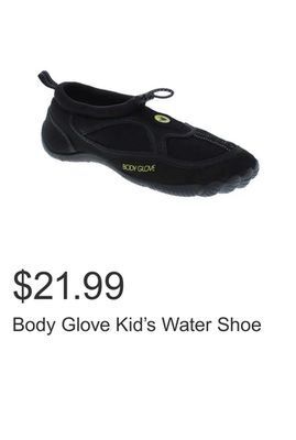 Costco Body glove kid's water shoe offer