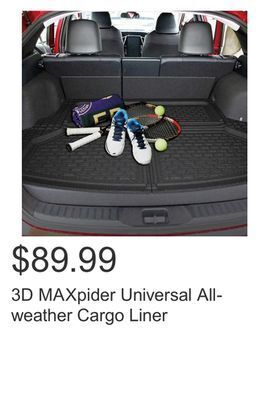 Costco 3d maxpider universal all-weather cargo liner offer