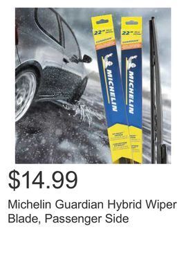 Costco Michelin guardian hybrid wiper blade, passenger side offer