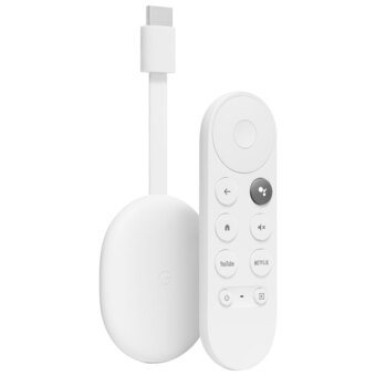 Best Buy Google chromecast with google tv (4k) - snow offer