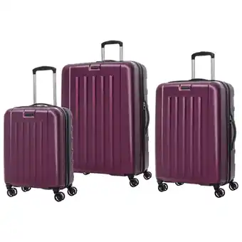 Best Buy Samsonite oakridge 3-piece hard side expandable luggage set - solar rose offer