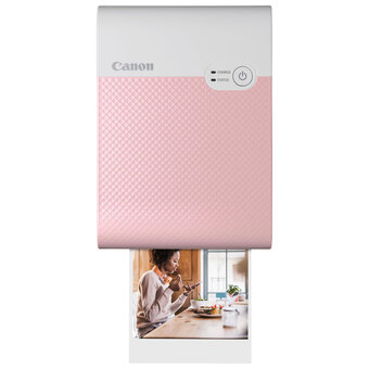 Best Buy Canon selphy qx10 square compact photo printer - pink offer
