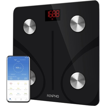 Best Buy Renpho smart scale for body weight, digital bathroom scale bmi weighing bluetooth body fat scale, body composition monitor he offer