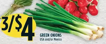 Marché Adonis Green onions offer