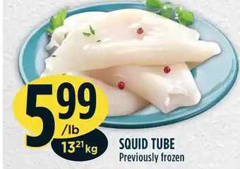 Marché Adonis Squid tube offer