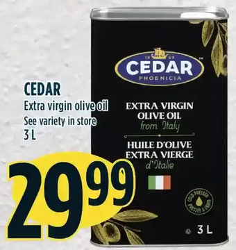 Marché Adonis Cedar extra virgin olive oil offer