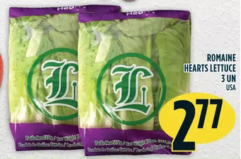 Marché Adonis Romaine hearts lettuce offer