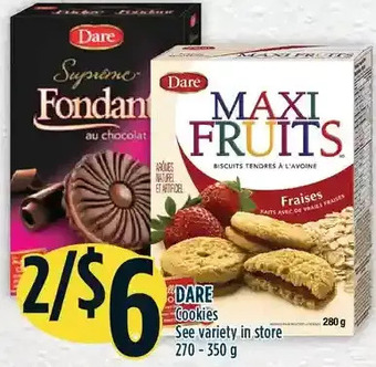 Marché Adonis Dare cookies offer