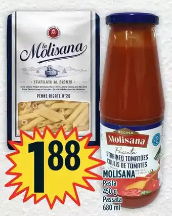 Marché Adonis Molisana pasta or passata offer