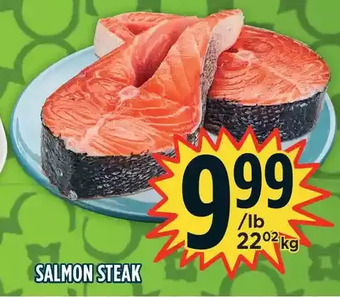Marché Adonis Salmon steak offer