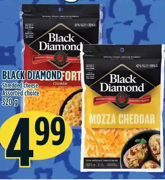 Marché Adonis Black diamond shredded cheese offer