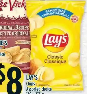 Marché Adonis Lay's chips offer