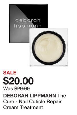 Sephora The cure - nail cuticle repair cream treatment offer