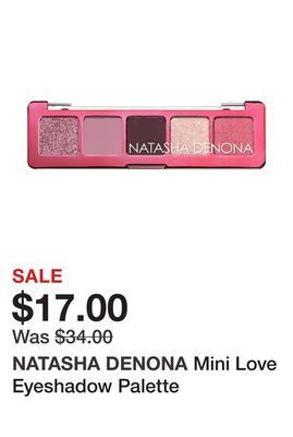 Sephora Mini love eyeshadow palette offer