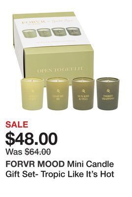 Sephora Mini candle gift set- tropic like it's hot offer