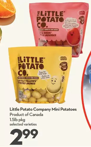 Longo's Little potato company mini potatoes offer