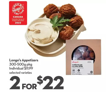 Longo's Longo's appetizers offer