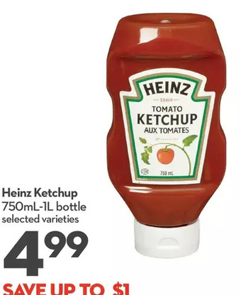 Longo's Heinz ketchup offer