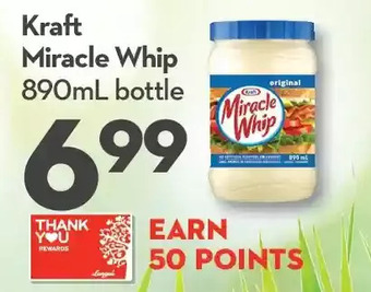 Longo's Kraft miracle whip offer