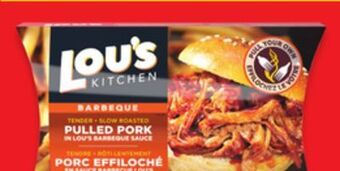 Walmart Lou's kitchen fully cooked entrees offer