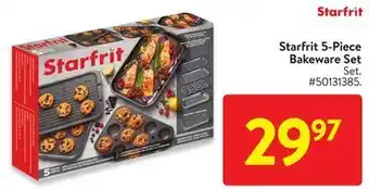 Walmart Starfrit 5-piece bakeware set offer