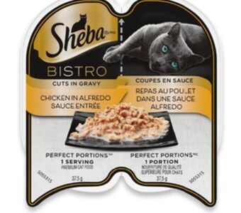 Walmart Sheba® bistro perfect portions wet cat food paté offer