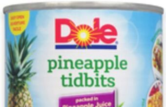 Walmart Dole canned fruit offer