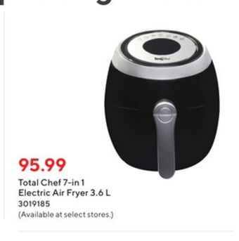 Staples Total chef 7-in-1 electric air fryer 3.6 l offer