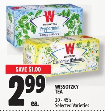 Metro Wissotzky tea offer