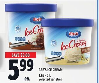 Metro Abe's ice cream offer