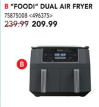 Lowe's Ninja foodi dual air fryer offer