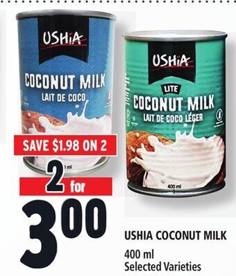 Metro Ushia coconut milk offer