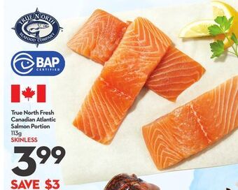 Longo's True north fresh canadian atlantic salmon portion offer