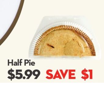 Longo's Half pie offer