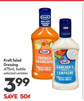 Longo's Kraft salad dressing offer