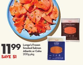 Longo's Longo's frozen smoked salmon offer